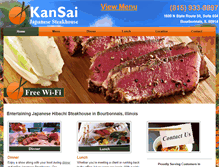 Tablet Screenshot of hibachigrillillinois.com